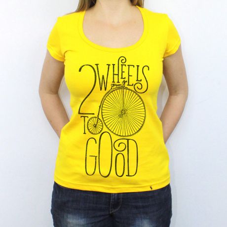 Two Wheels - Camiseta Clássica Feminina