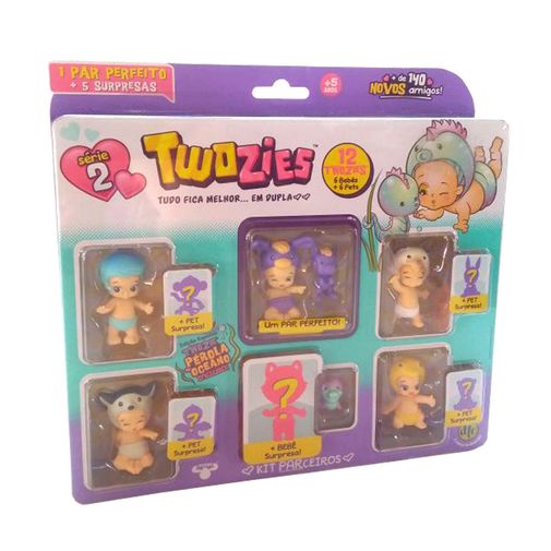 TwoZies - Blister com 12 Figuras - Série 2 - DTC