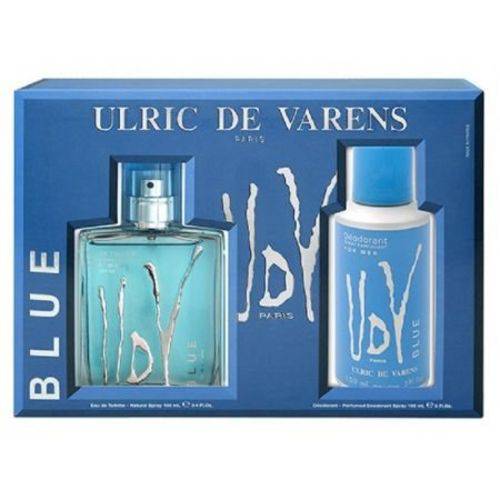 Ulric de Varens Kit Perfume UDV Blue EDT 100ml + Desodorante 150ml Masculino