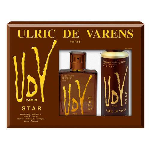 Ulrich de Varens Udv Star Kit - Perfume Edt + Desodorante Body Spray