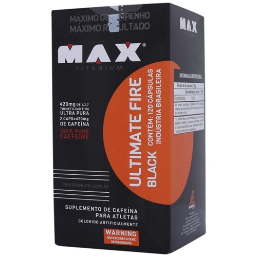 Ultimate Fire Black (120caps) Max Titanium