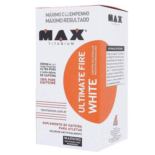 Ultimate Fire White - 60 Cápsulas - Max Titanium