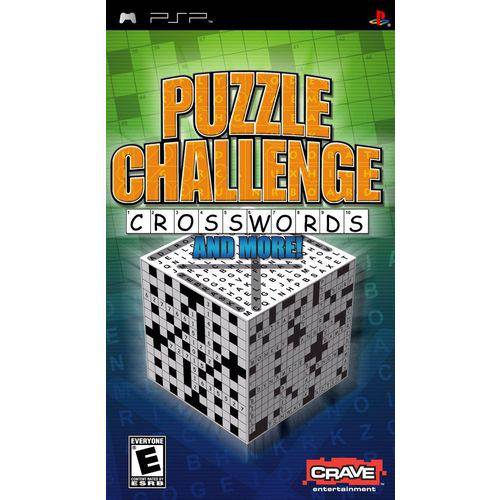 Umd Challenge Crosswords And More Psp Mídia Física Games Jogos Playstation Portable