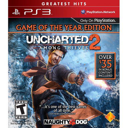 Uncharted 2: Among Thieves Goty Greatest Hits - Ps3