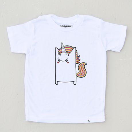Uni Cuti Córnio - Camiseta Clássica Infantil