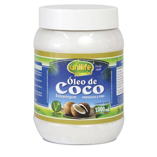 Unilife Oleo de Coco Extravirgem 1000ml