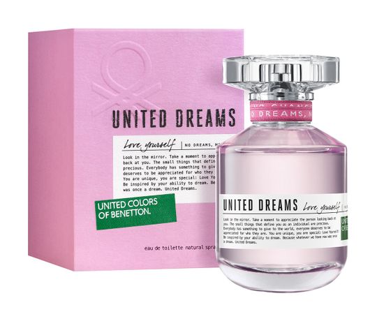 United Dreams Love Yourself By Benetton Feminino Eau de Toilette 50ml