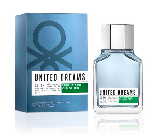 United Dreams Men Go Far Benetton Eau de Toilette Masculino 60 Ml