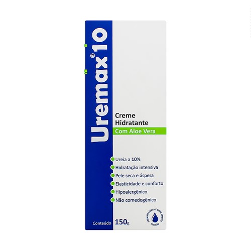 Uremax 10 Creme Hidratante Ureia 10% e Aloe Vera com 150g
