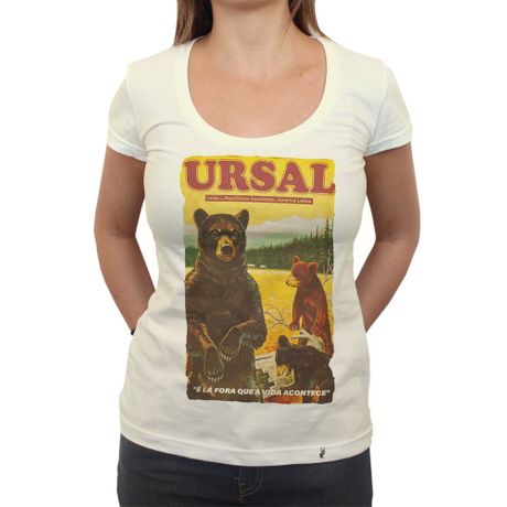 URSAL Lá Fora - Camiseta Clássica Feminina