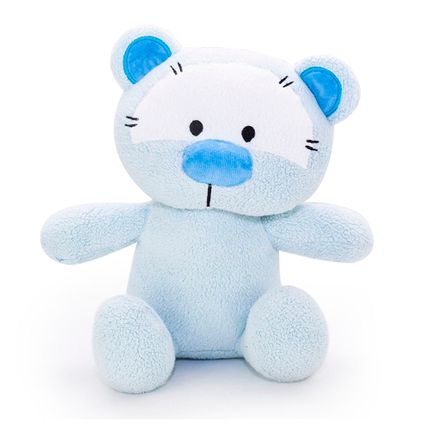 Ursinho Baby Beto - Azul - Zip Toys