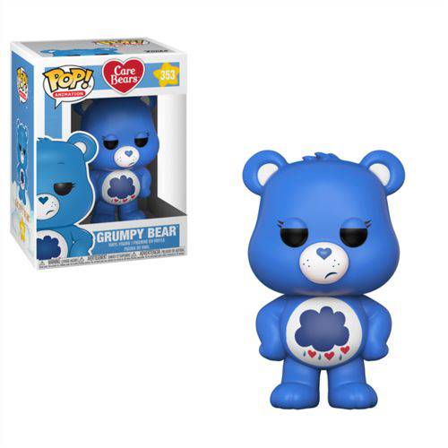 Ursinhos Carinhosos - Boneco Pop Funko Ursinho Azul Zangadinho (Grumpy Bear) #353
