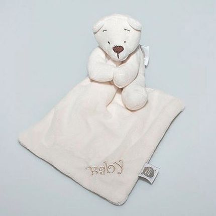 Urso Pelúcia Mini Naninha - Marfim - Zip Toys