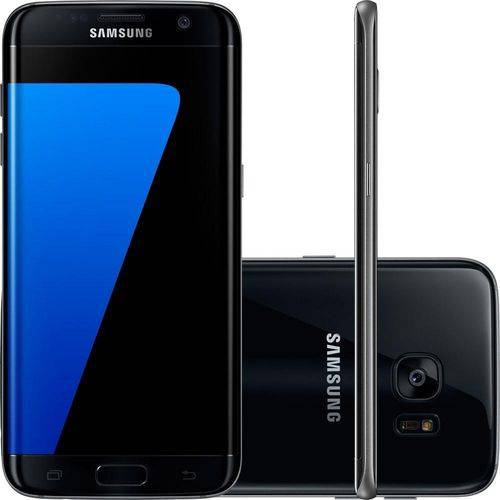Usado: Galaxy S7 Edge Samsung G935f 4g 32gb Preto - Bom