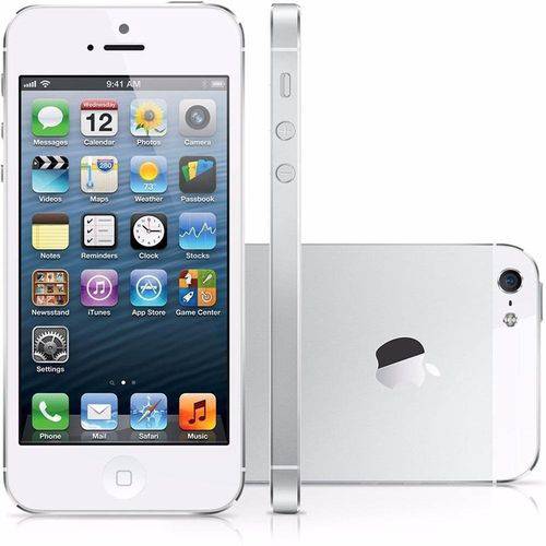 Usado: Iphone 5 Apple 32gb Branco - Bom