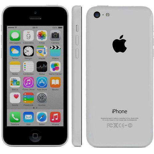 Usado: Iphone 5C Apple 16GB Branco