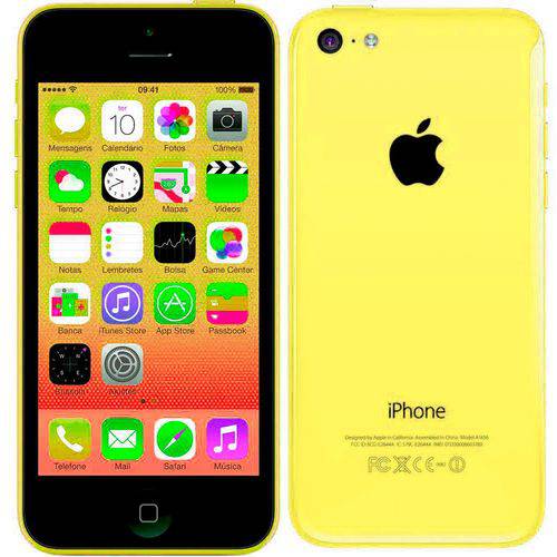 Usado: Iphone 5C Apple 32GB Amarelo