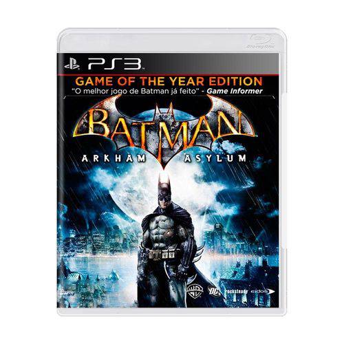 Usado: Jogo Batman: Arkham Asylum - Ps3