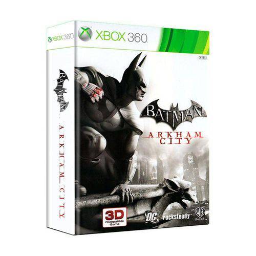 Usado: Jogo Batman: Arkham City + História em Quadrinhos - Xbox 360
