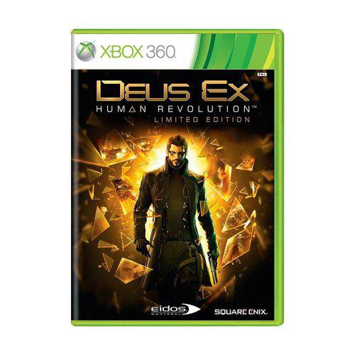 Usado: Jogo Deus Ex: Human Revolution - Xbox 360