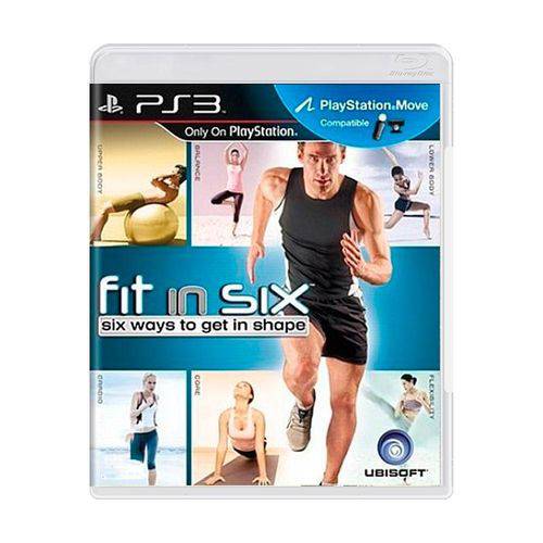 Usado: Jogo Fit In Six: Six Ways To Get In Shape - Ps3