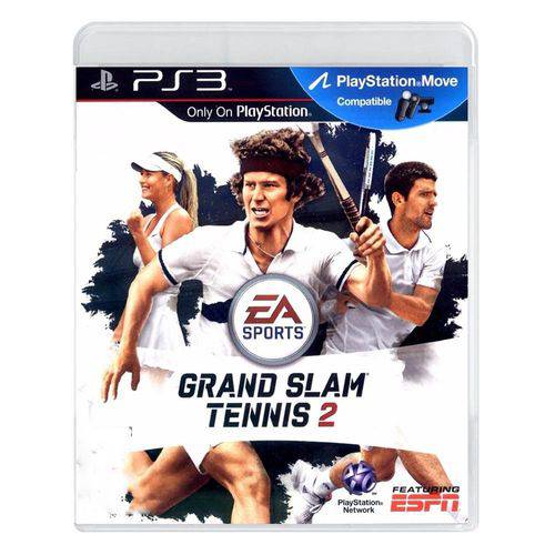 Usado: Jogo Grand Slam Tennis 2 - Ps3