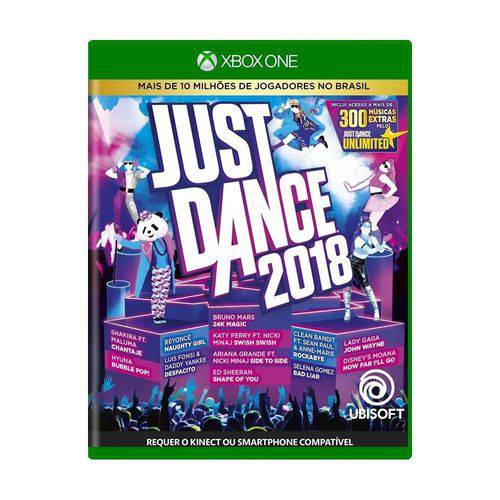Usado: Jogo Just Dance 2018 - Xbox One