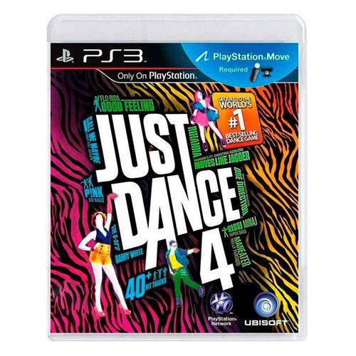 Usado: Jogo Just Dance 4 - Ps3