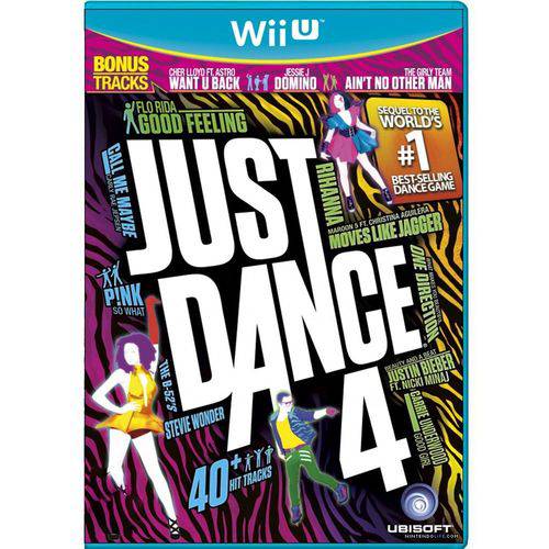 Usado: Jogo Just Dance 4 - Wii U