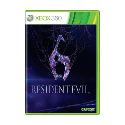 Usado: Jogo Resident Evil 6 - Xbox 360