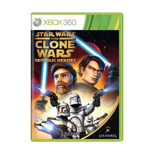 Usado: Jogo Star Wars: The Clone Wars – Republic Heroes - Xbox 3