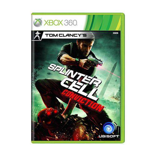 Usado: Jogo Tom Clancy's Splinter Cell: Conviction - Xbox 360