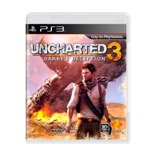 Usado: Jogo Uncharted 3: Drake's Deception - Ps3