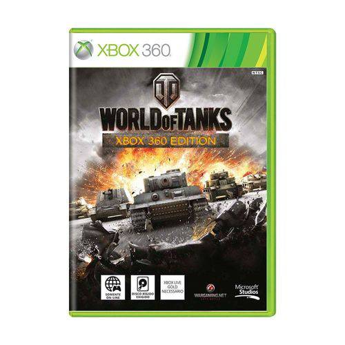 Usado: Jogo World Of Tanks - Xbox 360