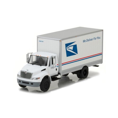USPS: International Durastar Box Truck - United States Postal Service - HD Trucks 9 - 1:64 - Greenlight