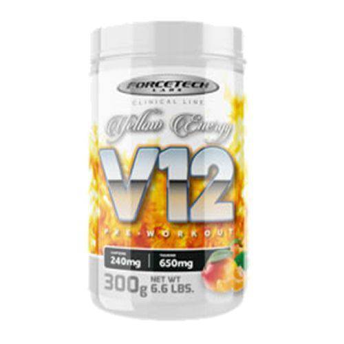 V12 Pre - Workout - 300g Yellow Energy - Forcetech Labs