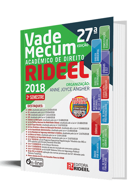Vade Mecum Acadêmico de Direito - 27 Ed. - 2018