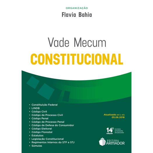 Vade Mecum Constitucional - Armador - 14 Ed