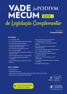 Vade Mecum JusPodivm - Legislação Complementar (2019.1) - Atualizado Até 04/01/2019