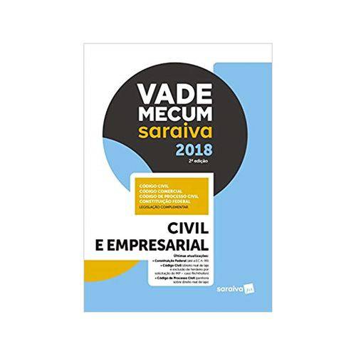 Vade Mecum Saraiva 2018 – Civil e Empresarial 2ªed. - Saraiva