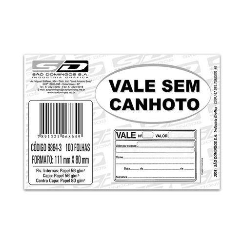 Vale S/ Canhoto 100 Folhas São Domingos