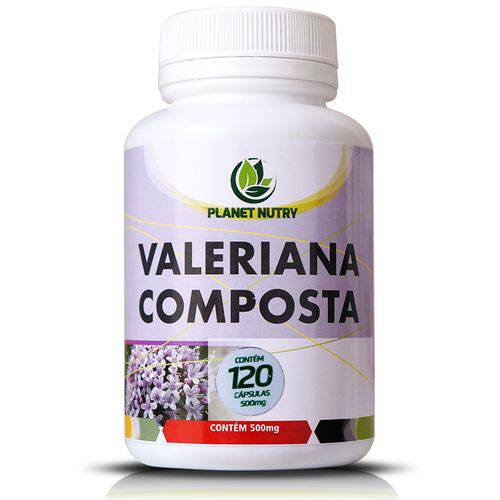 Valeriana Composta 500mg 120cps Planet Nutry