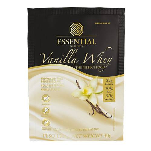 Vanilla Whey (30g) Sachê - Essential Nutrition