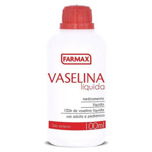 Vaselina Líquida 100ml Farmax