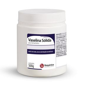 Vaselina Sólida 500g Pomada Rioquímica (Cód. 9497)