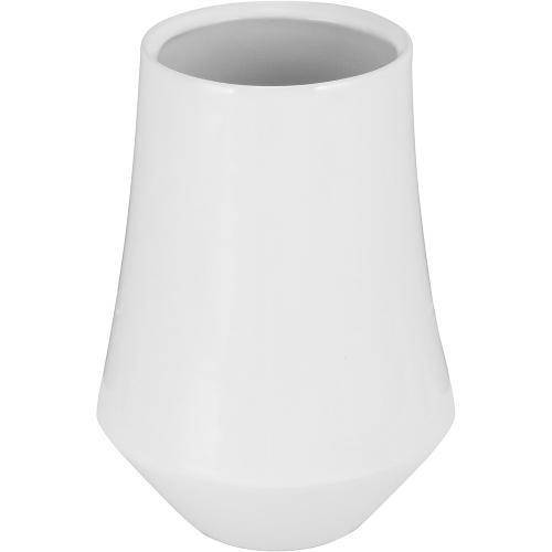Vaso 21,5cm Ceramica Branco