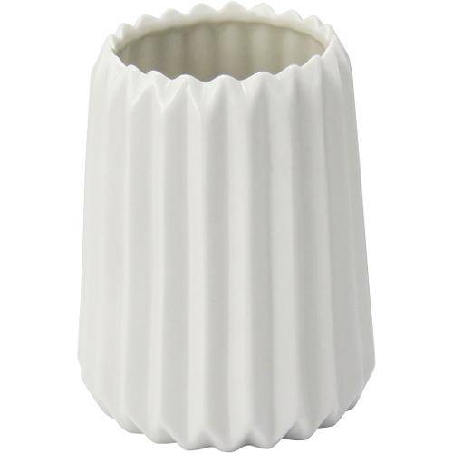 Vaso 18cm Ceramica Branco