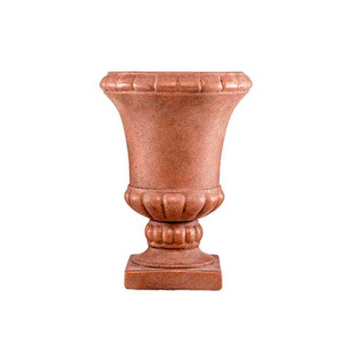 Vaso Anfora Cobre em Cerâmica 32 Cm