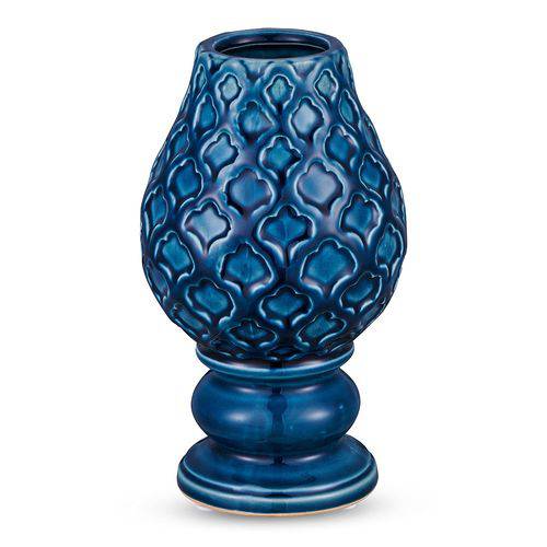 Vaso Azul 12 X 20,5 Cm