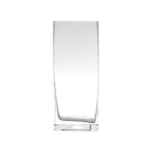 Vaso Basic Clear Long Square 10 Cm Transparente